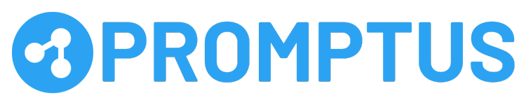 Logo Blue Promptus Logo